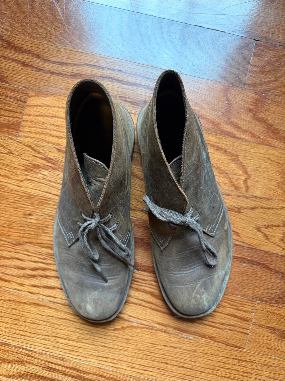 Clarks Men's Brown Suede Chukka Boots